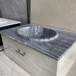 Tủ Chậu Bầu Dục âm đen