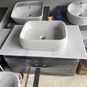 Tủ Chậu Dương Trắng Vuông